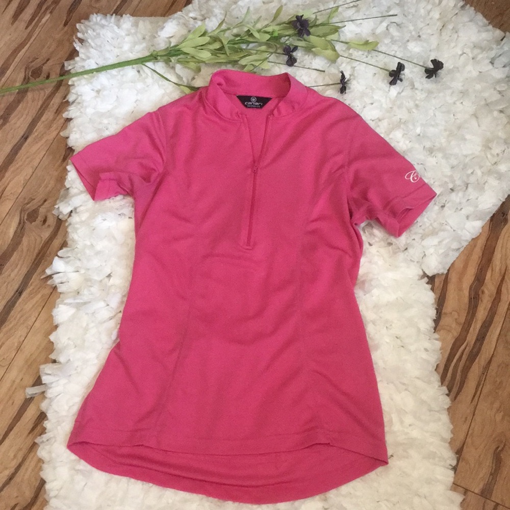 CANARI San Diego Pink Bicycle Cycling Shirt sz S